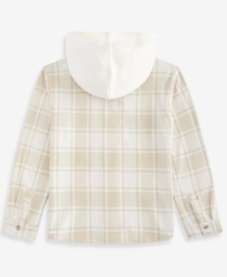 Boys 5-20 Knit Flannel Hoodie