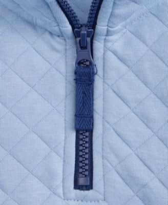 Boys Toddler 2T-4T Quilted Quarter-Zip Jacket, Macy's Exclusive