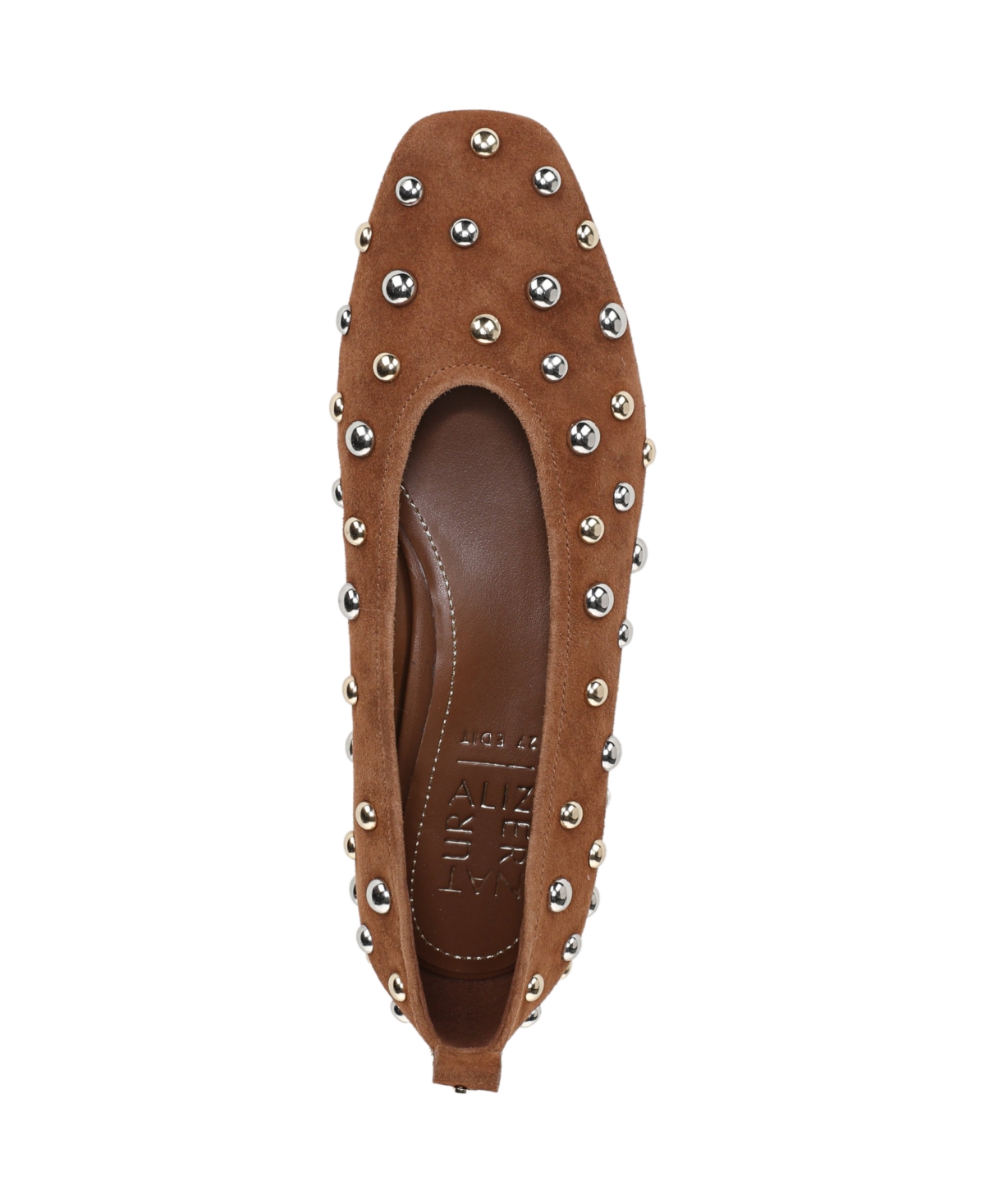 Naturalizer Women's Carla-stud Ballet Flats In Brown