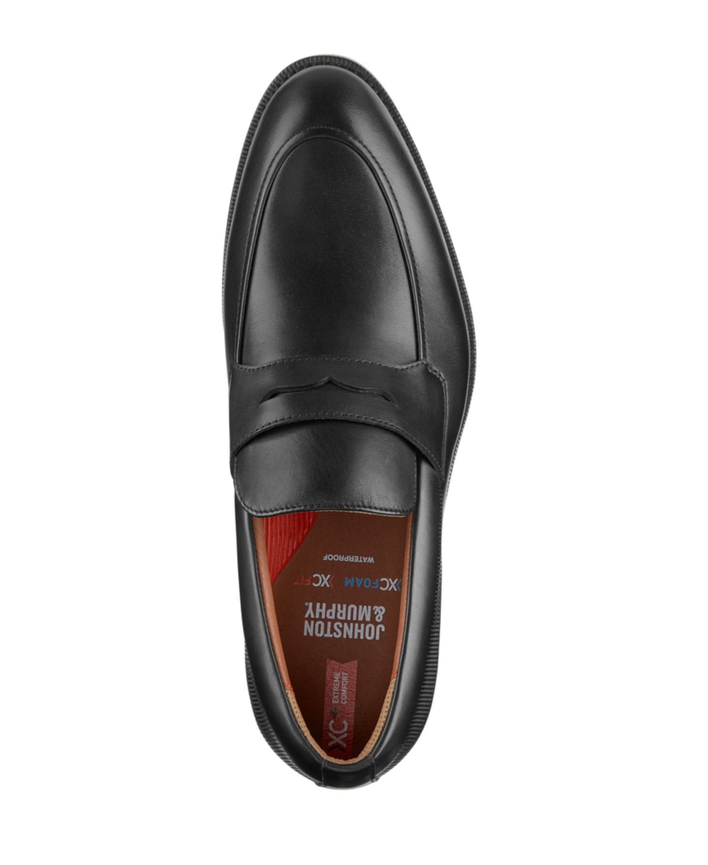 Мужские туфли Johnston & Murphy Copley Penny Round Toe, цвет: Чёрный — фото 4