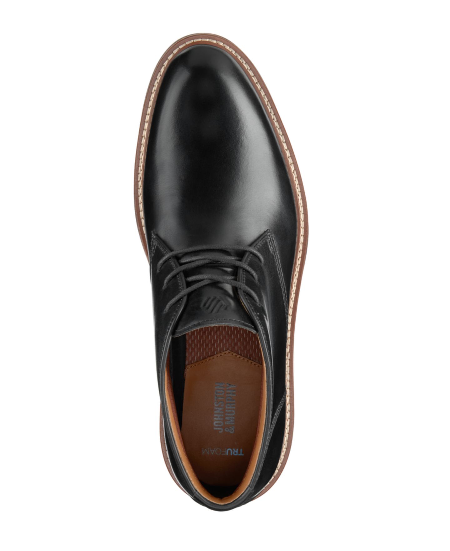 Мужские ботинки Johnston & Murphy Upton Chukka Lace-Up, цвет: Чёрный — фото 4