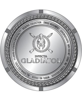 Men's 48416 Gladiator  Quartz Chronograph Turquoise Dial Watch