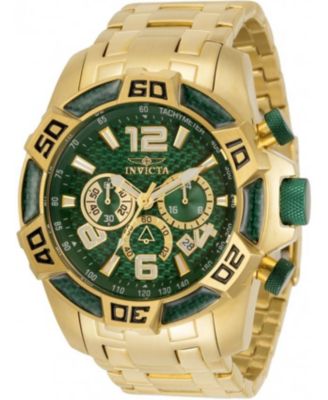 Men's 34156 Pro Diver Quartz Chronograph Green Dial Watch