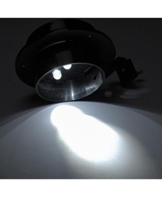 LED Solar Gutter Light Waterproof Outdoor Garden Fence Wall Lights 10 Packs