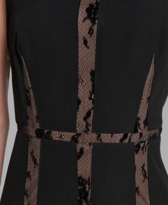 Women's Archive Patchwork A-Line Lace Dress