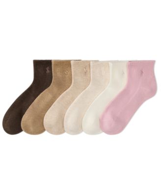 Polo Ralph Lauren - Women's 6-Pk. Cushion Quarter Socks
