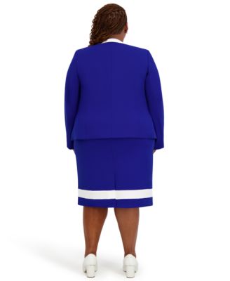 Women's Combo Yoke Long-Sleeve Jacket, Regular and Plus Size