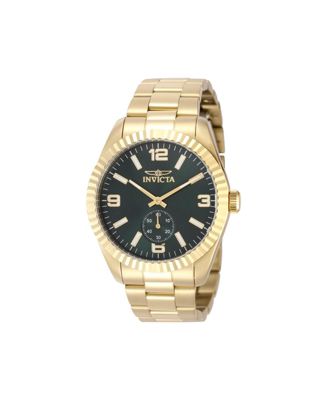 Men's 49390 Specialty  Quartz Multifunction Green Dial Watch