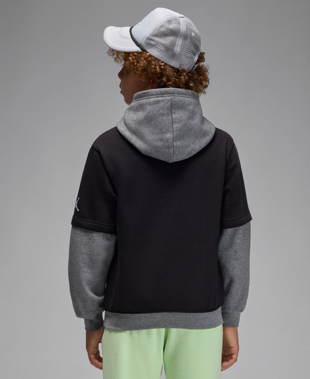 Jordan Boys 8-20 Mj Future Flight Drop Shoulder Long-Sleeve Hoodie