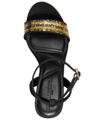 Women's Haden Logo Sequin Dress Sandals