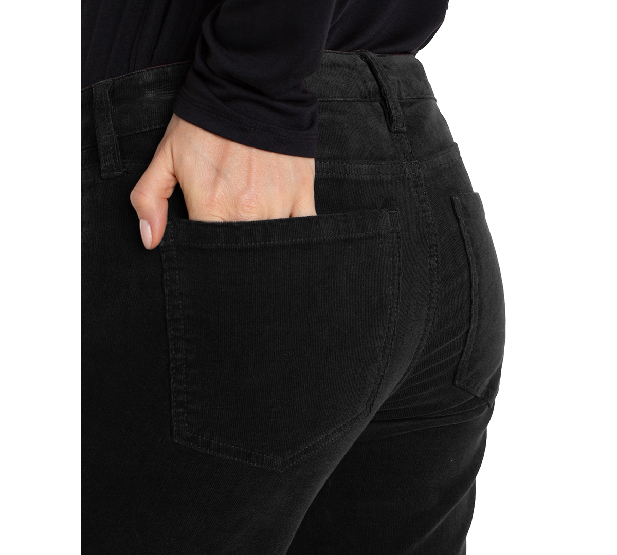 Liverpool Los Angeles Petite Corduroy Hannah Flare Jeans