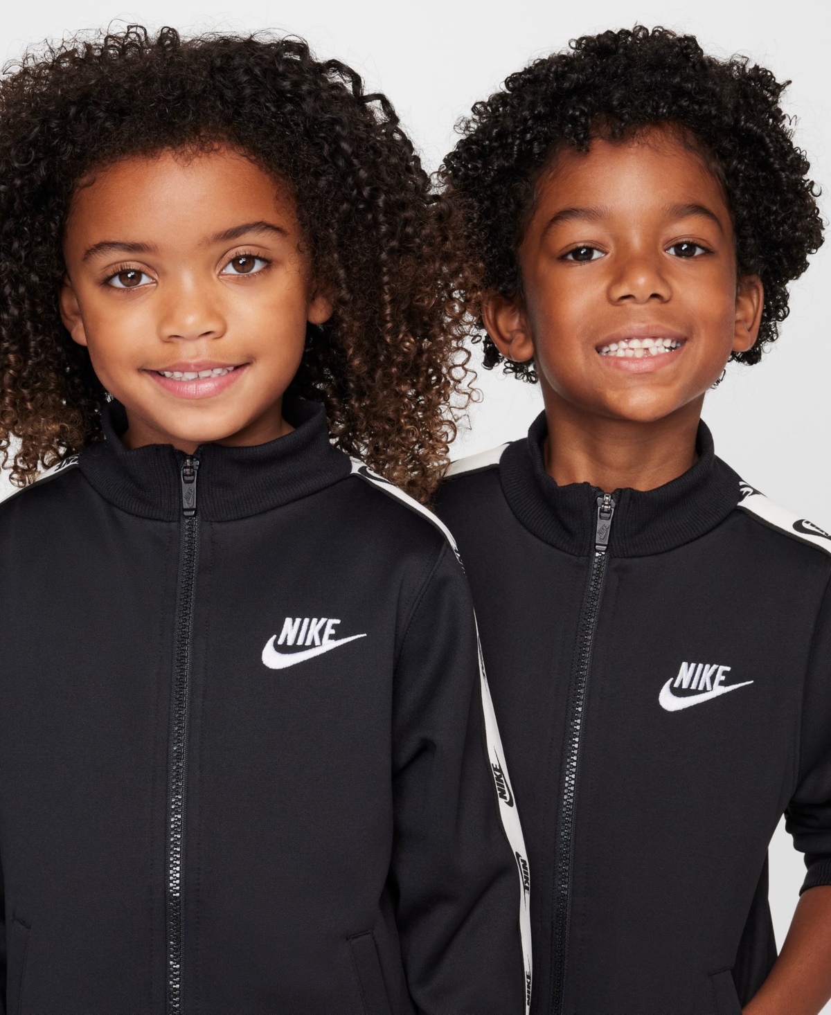 Nike Little Boys Dri-fit Full-Zip with Logo Taping Trim Jacket & Pants, 2-Piece Set