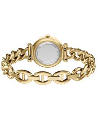 Women's Carlie Three-Hand Gold-Tone Stainless Steel Watch, 28mm