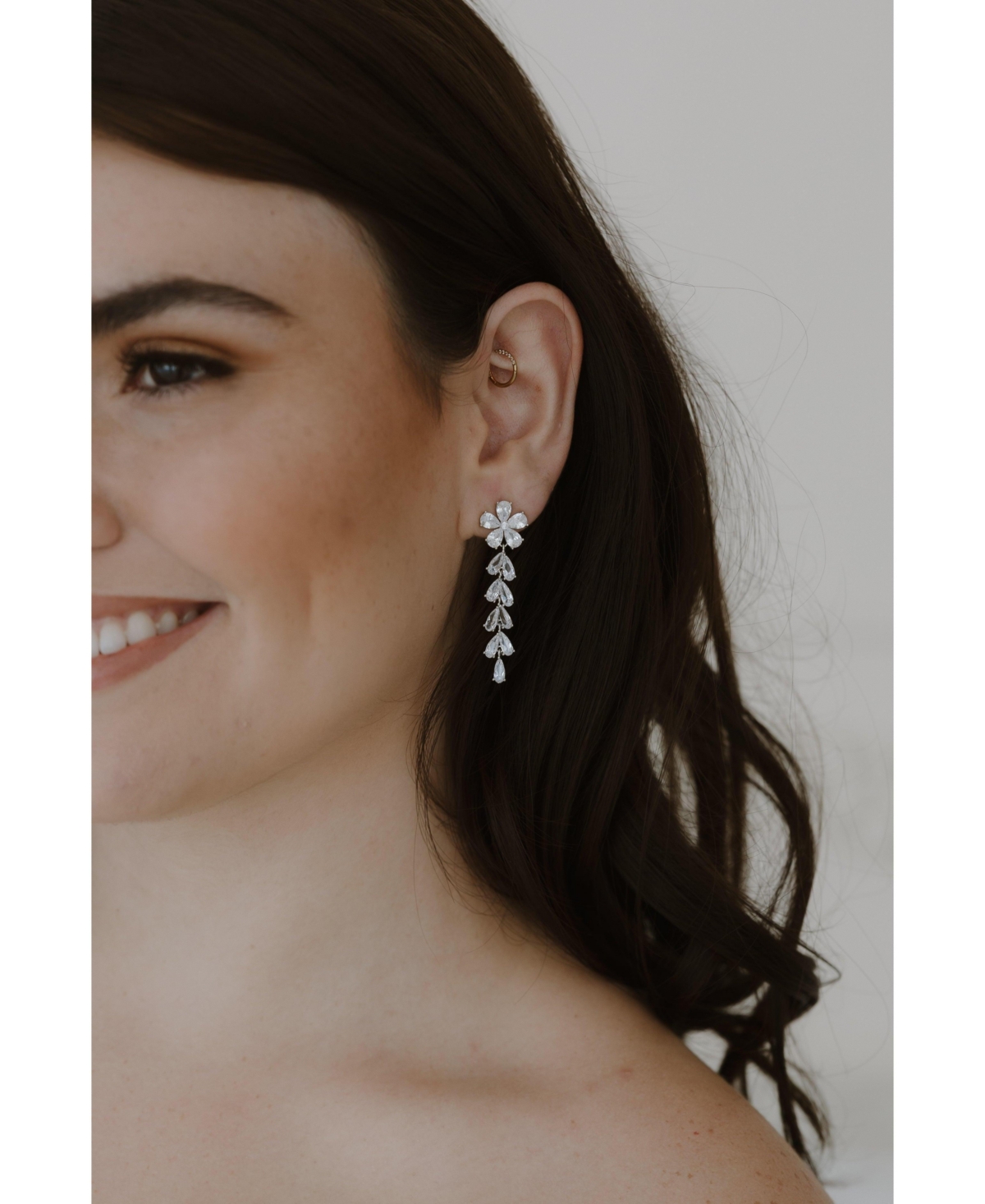 Devotion Crystal Drop Earrings