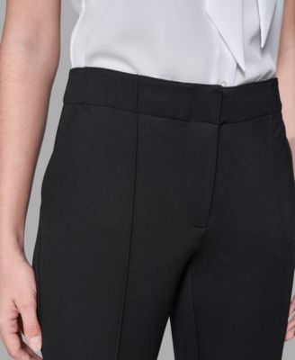 Women's Invisible Zipper Ankle Straight Pants