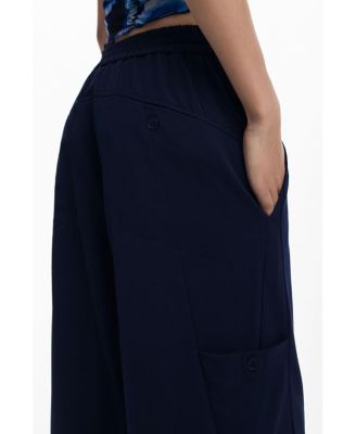 Women's Straight plain tailor trousers