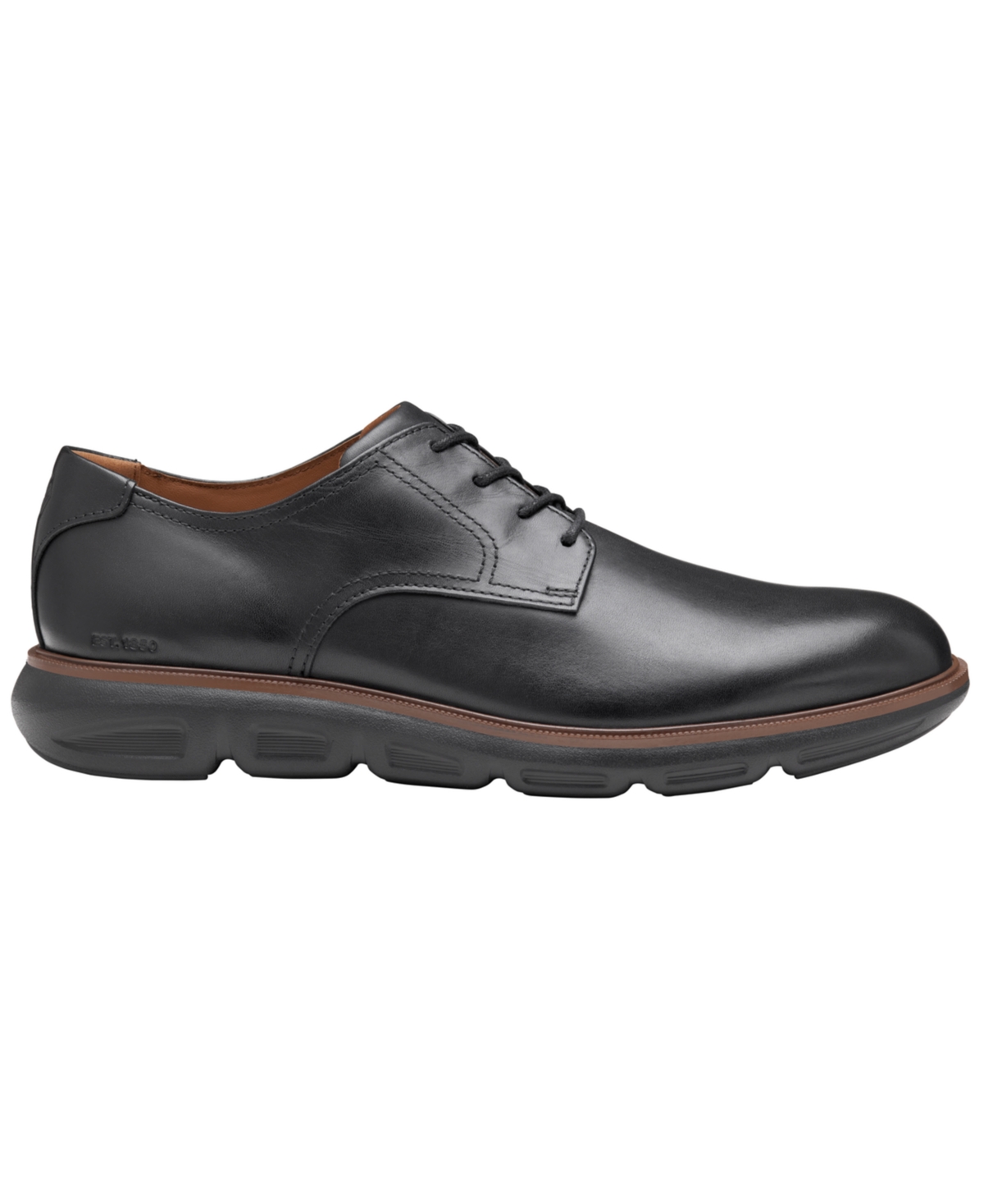 Johnston & Murphy Upton Plain Toe In Black