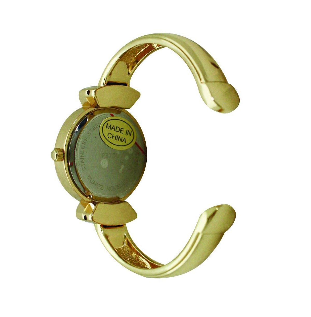 Gold Olivia Pratt Classic Every Day Metal Bangle Watch