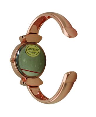 Rose Gold Olivia Pratt Classic Every Day Metal Bangle Watch