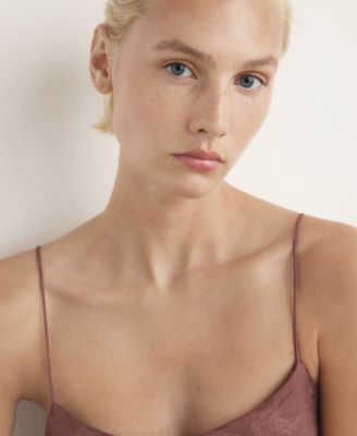 Women's Jacquard Satin Nightdress