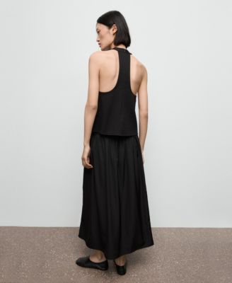 Women's Gathered A-Line Skirt