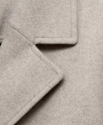 Women's Double-Breasted Midi Coat