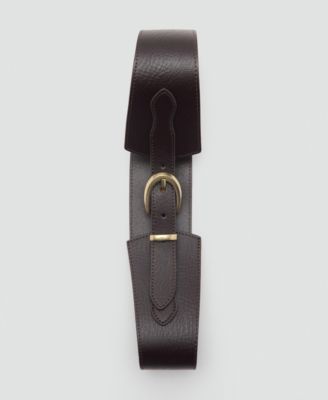 Women's Leather Obi Belt