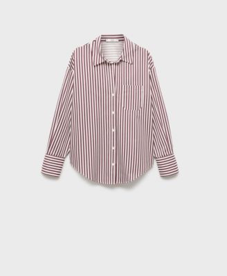 Women's Pocket Striped Shirt
