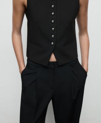 Women's Pleated Wide Leg Pants