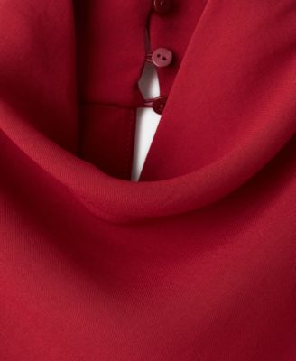 Women's Sleeveless High-Neck Dress