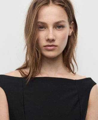 Women's Strapless Peplum Top