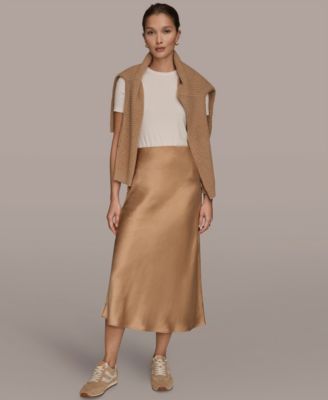 Women's Pull-On Midi Skirt