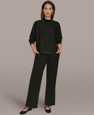 Women's Mock Neck Crop Top