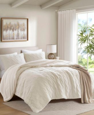 	Textured Knit Chenille 2-Pc. Comforter Set, Twin