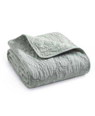 Helena Textured Quilted Throw, 50" x 60"