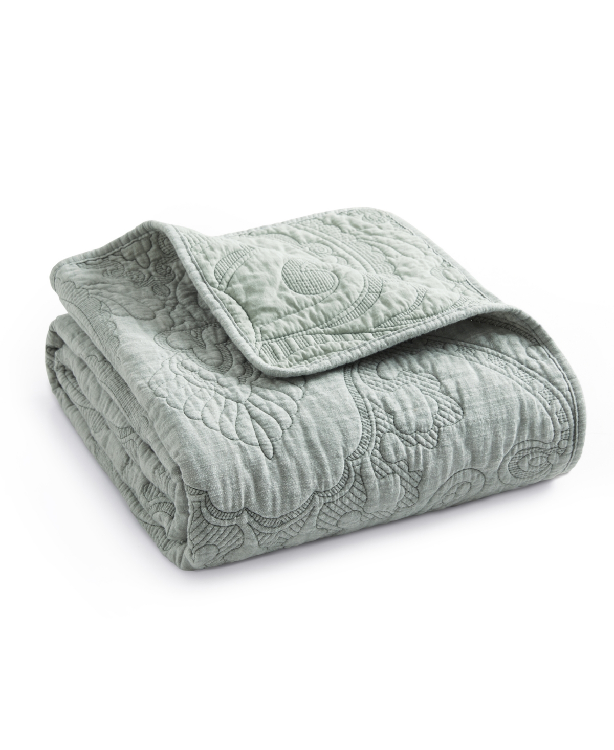 Levtex Helena Textured Quilted Throw, 50" x 60"