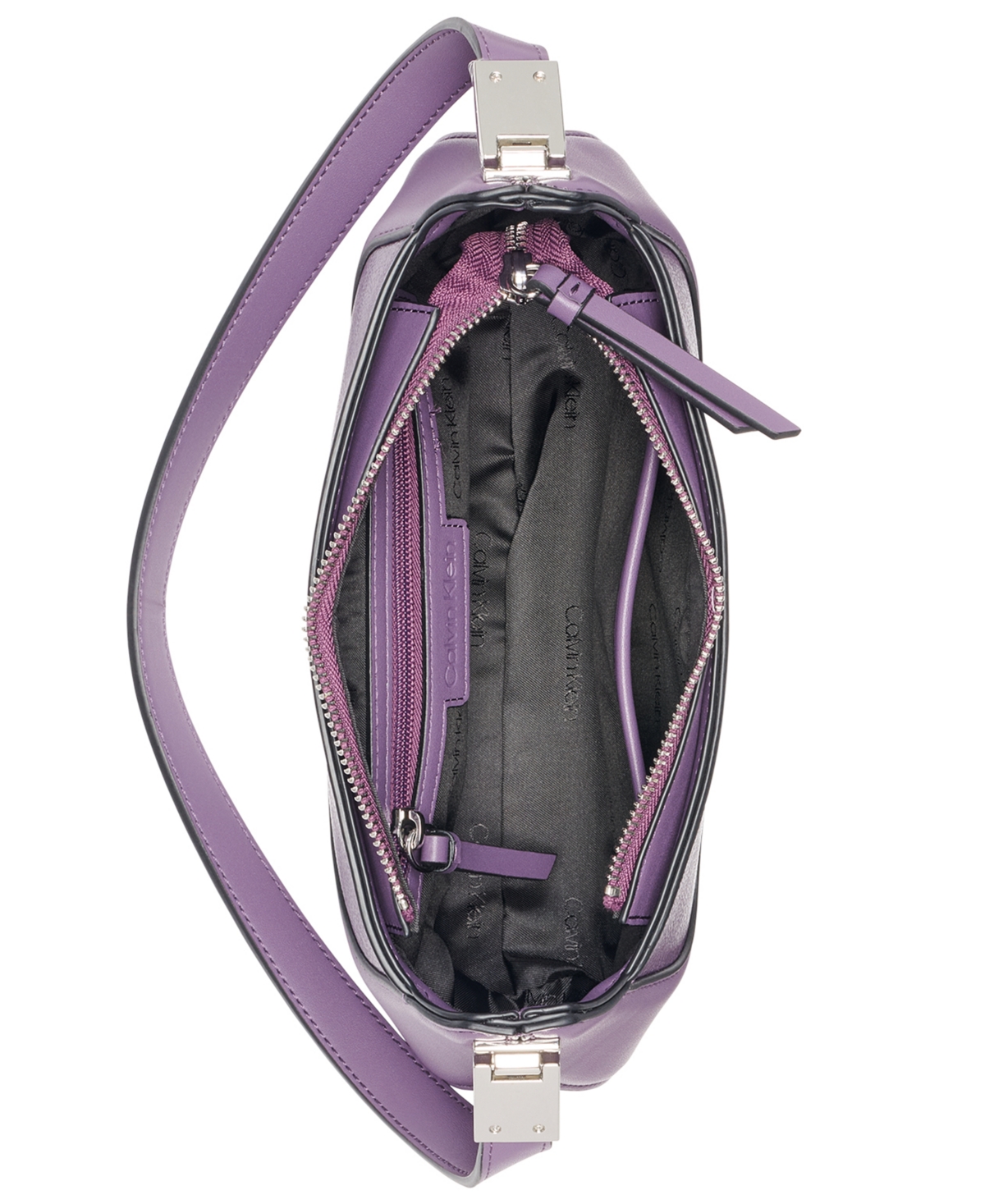 Calvin Klein Nori Small Shoulder Bag In Purple