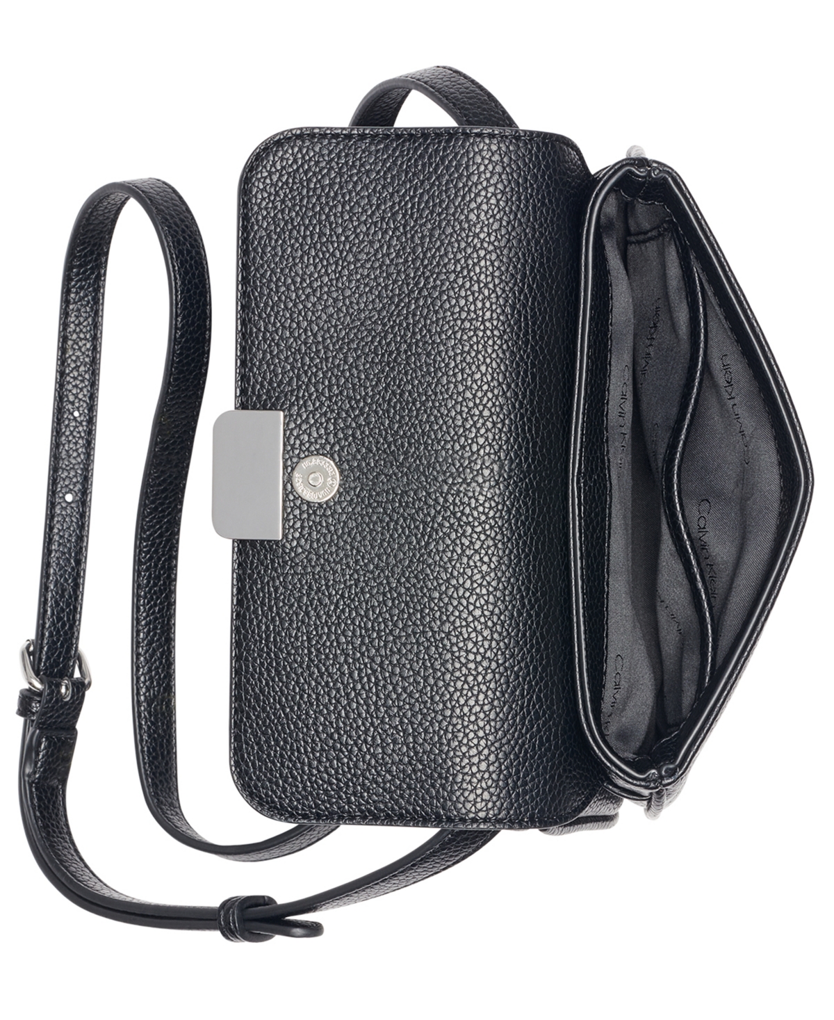 Calvin Klein Arya Small Crossbody Bag In Black