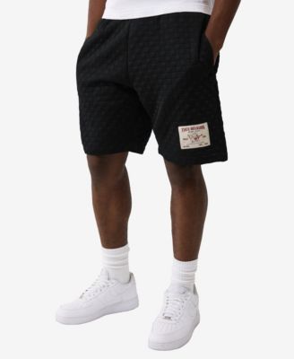Men's Checkered Quilted Shorts