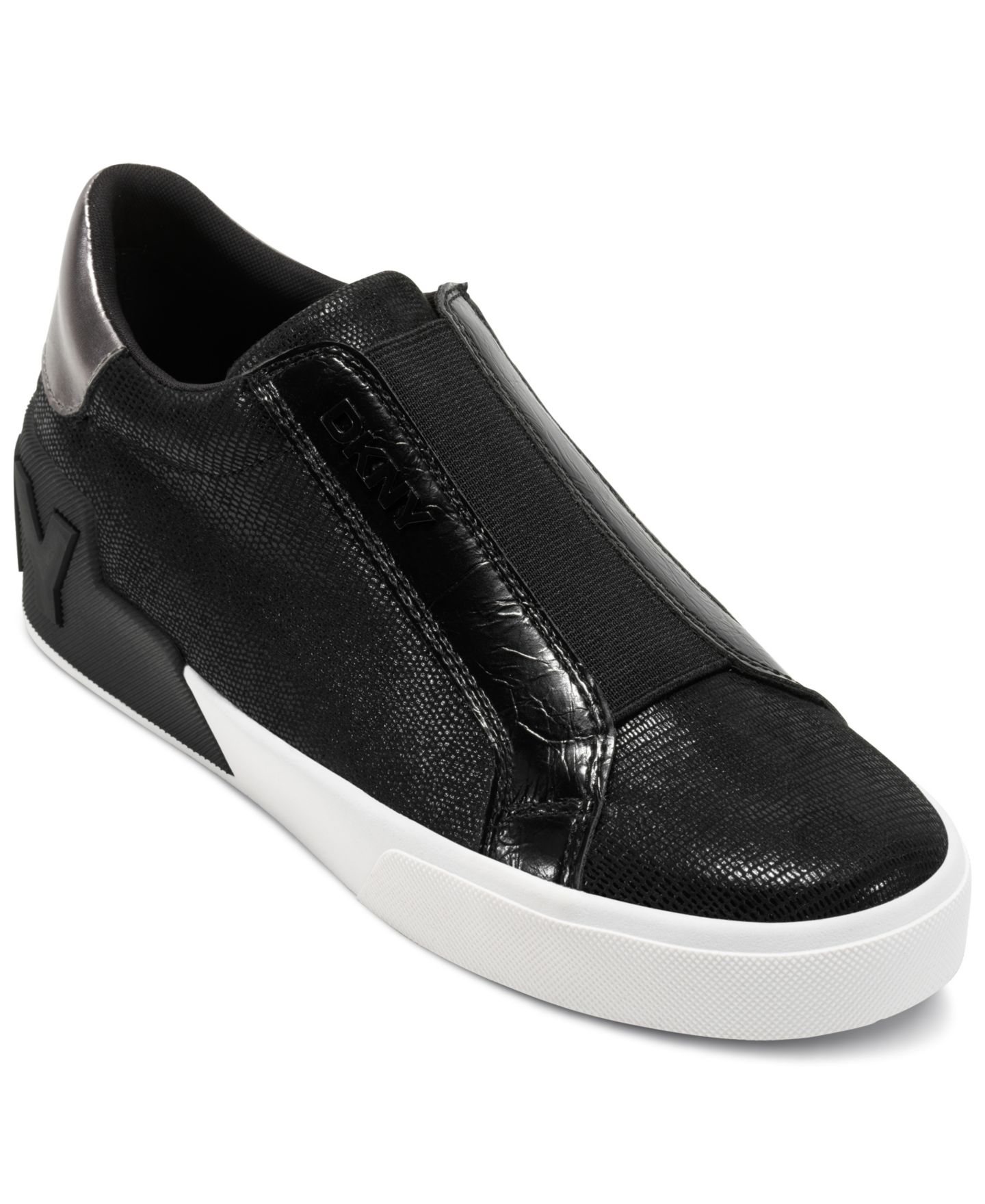 Женские кроссовки DKNY Mindi Slip-On, цвет: Чёрный — фото 1