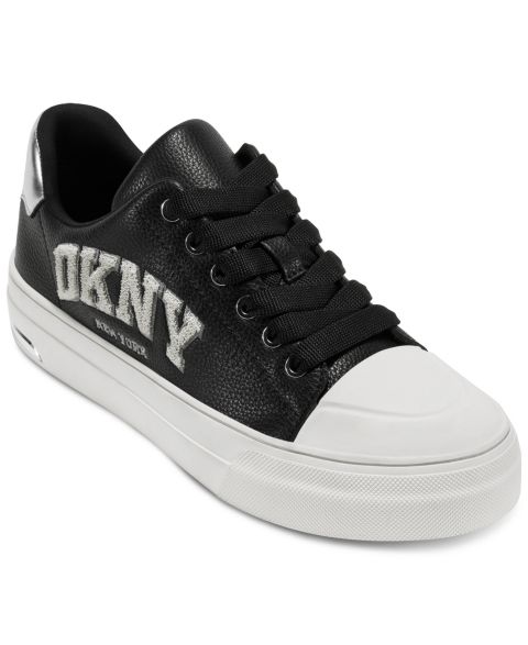 Женские кроссовки DKNY York Lace-Up, цвет: Чёрный