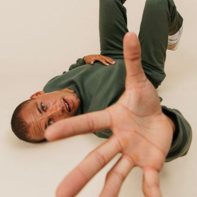 Men’s Organic Cotton Teddy Oversized Crewneck