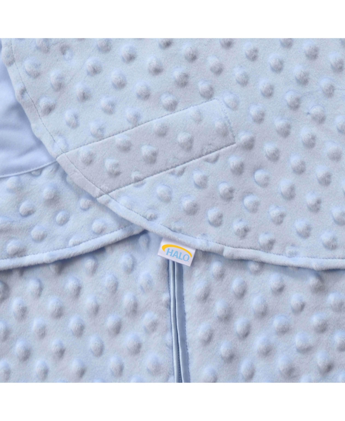 Halo Baby Plush Dots Velboa 3.0 Tog Sleepsack Swaddle