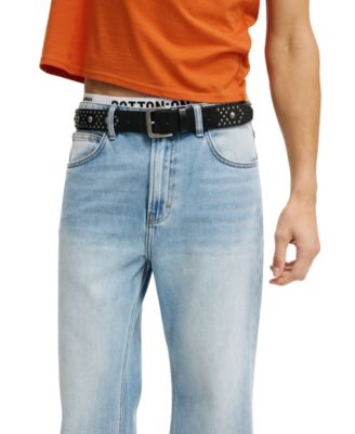 Men's Circle Stud Belt