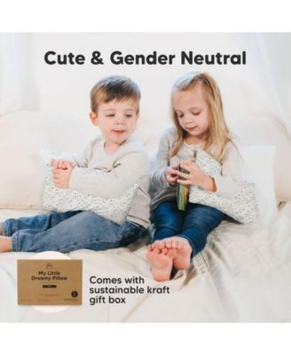 Mini Toddler Pillow and Pillowcase for Crib, 9x13 Small Pillow for Toddler, Kids Travel Pillow