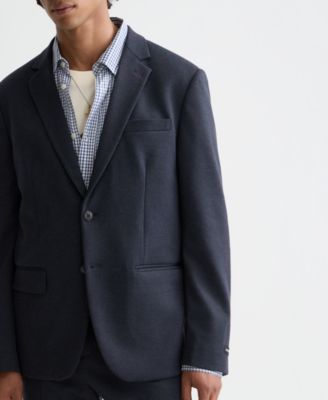 Men's Tailored Notch Lapel Collar Blazer