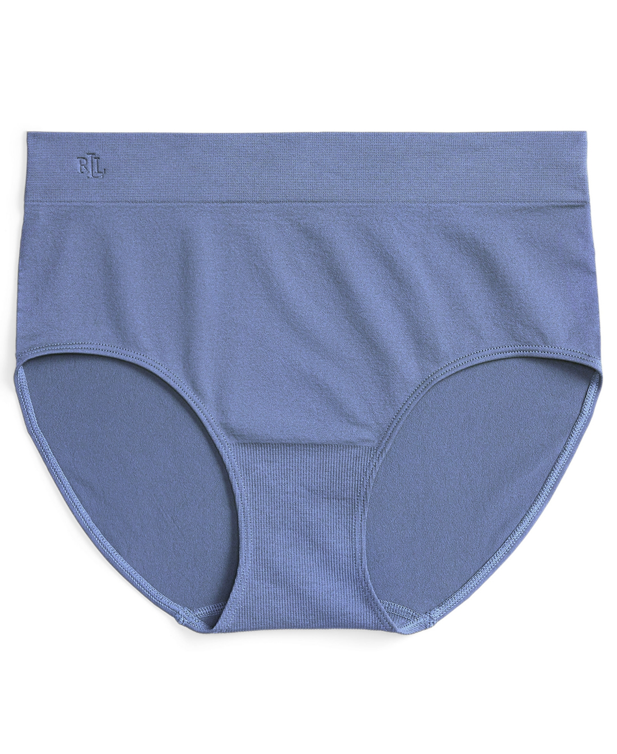 Ralph Lauren Women's Seamless Stretch Jersey High-rise Brief Underwear 4l0012 In Blue