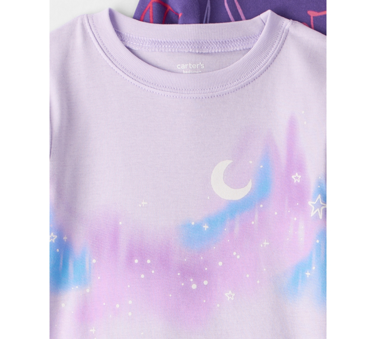 Carter's Baby Girls 4-Piece Polar Bear and Penguin Printed Top Pants Pajama Set