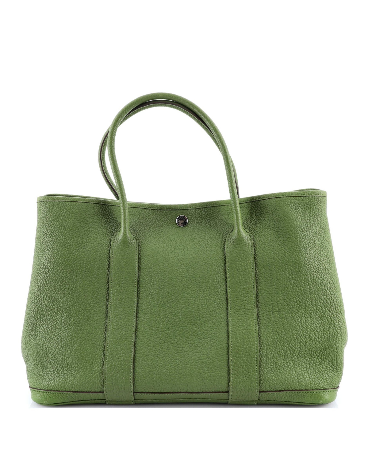 Pre-Owned HERMA‰S 36 Garden Party Tote Leather