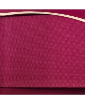  25 Sac Steeple Tote Toile with Leather